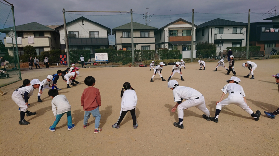 野球体験会が行われました。